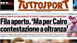 PRIMA PAGINA TUTTOSPORT OGGI: “Koopmeiners «Juventino per Zidane»”