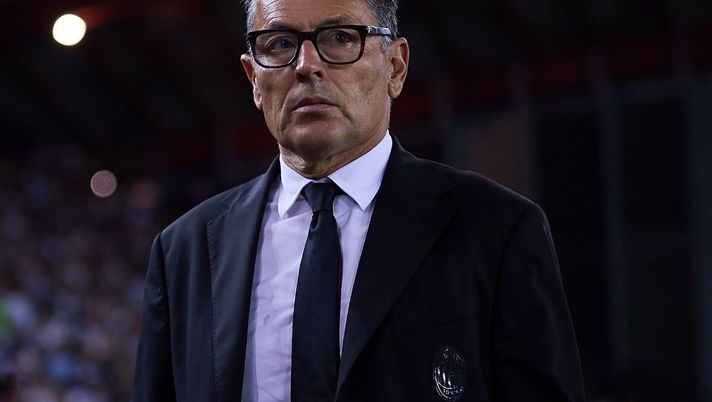 Marco Landucci (vice allenatore AC Milan), qui durante Udinese-Milan 0-3 (Serie A 2025-2026) | News (Getty Images) Torino-Milan, Landucci: 'Rabiot, professionista esemplare e grande giocatore. Che assist Ricci'