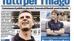 PRIMA PAGINA TUTTOSPORT OGGI: “Napoli horror show”