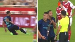 Amichevole Monaco-Inter 1-2: gol, highlights e rosso a Calhanoglu | VIDEO