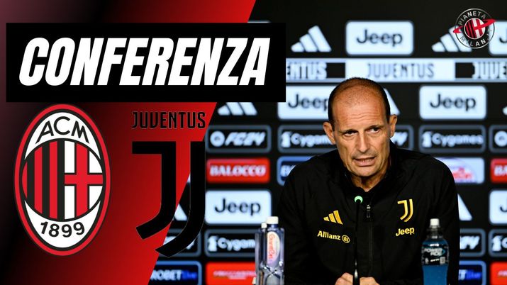 La conferenza stampa di Massimiliano Allegri (allenatore Juventus) Milan-Juventus (Serie A 2023-2024) | AC Milan News (Getty Images) Conferenza Stampa Milan-Juventus Serie A 2023-2024 Allegri