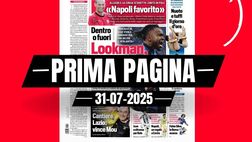 Prima pagina Corriere dello Sport: “Milan, Allegri: ‘Napoli favorito'”