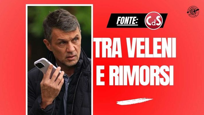 Ordine: 'Si moltiplicano i rimorsi per l'era Maldini. E Conceicao ...'