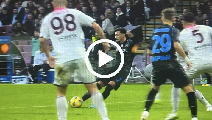 VIDEO Salernitana-Napoli 0-2, Elmas insacca alle spalle di Ochoa e chiude il match - immagine 1
