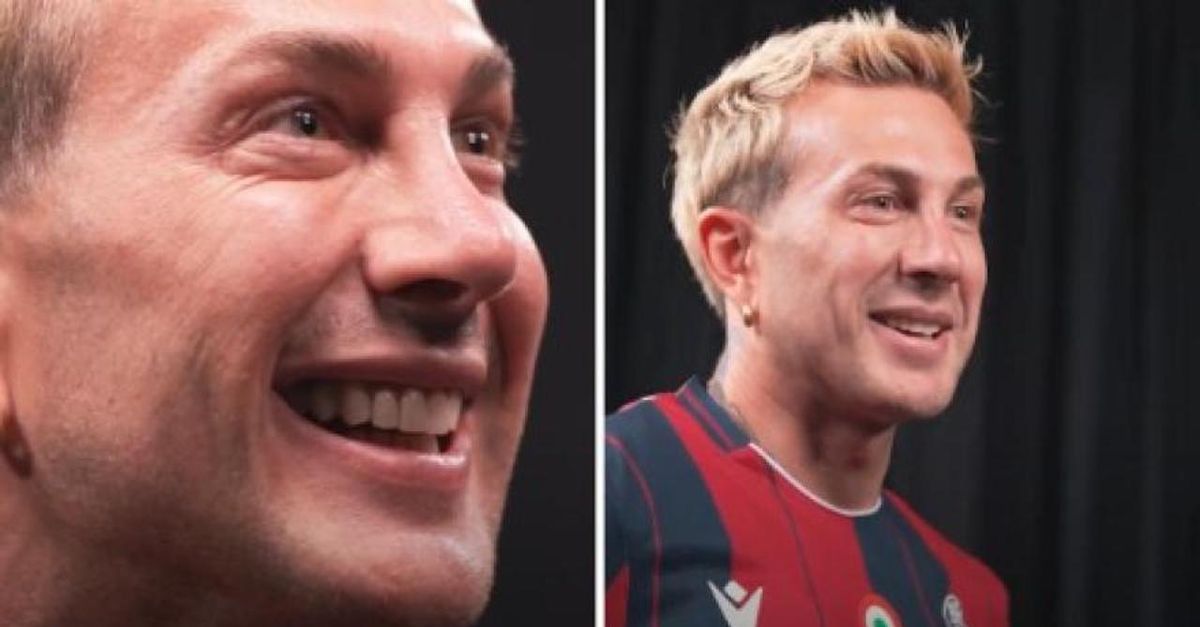 bologna bernardeschi prova la maglia numero 10 e reagisce cos236 video