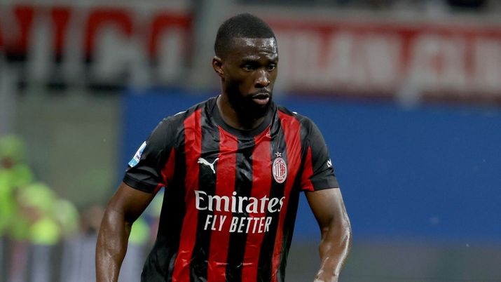 Fikayo Tomori difensore AC Milan qui durante Milan-Juventus 0-0 di Serie A