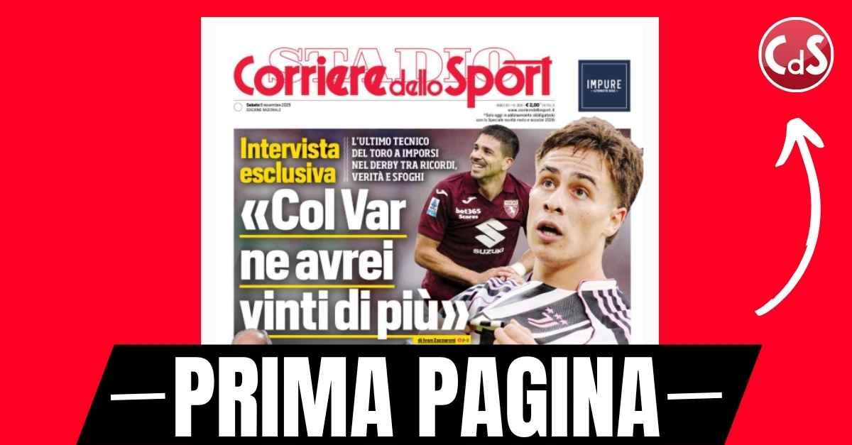 Prima pagina Corriere dello Sport: “Allegri vuole quota 100 con il Milan” Prima pagina Corriere dello Sport: “Allegri vuole quota 100 con il Milan”