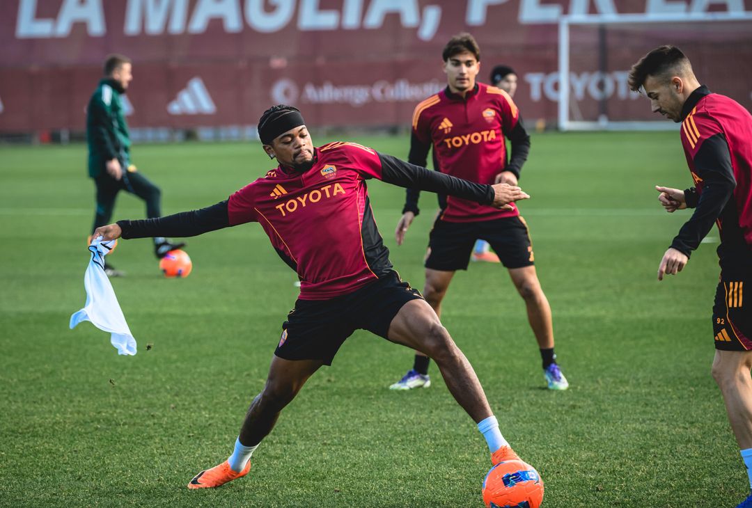 Trigoria, l’allenamento in vista della Juve – FOTO GALLERY - immagine 3