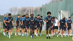 GALLERY Seduta sotto gli occhi di De Laurentiis: gli scatti dell’allenamento