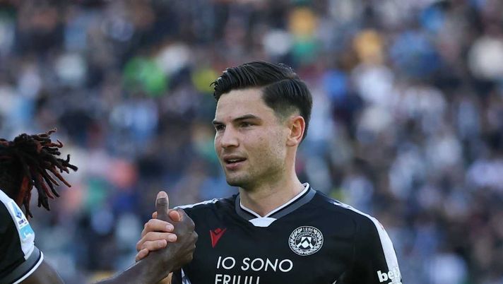 Milan-Udinese 0-2, i bianconeri raddoppiano con Ekkelenkamp