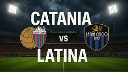 Catania-Latina in diretta streaming gratis: dove vedere la partita