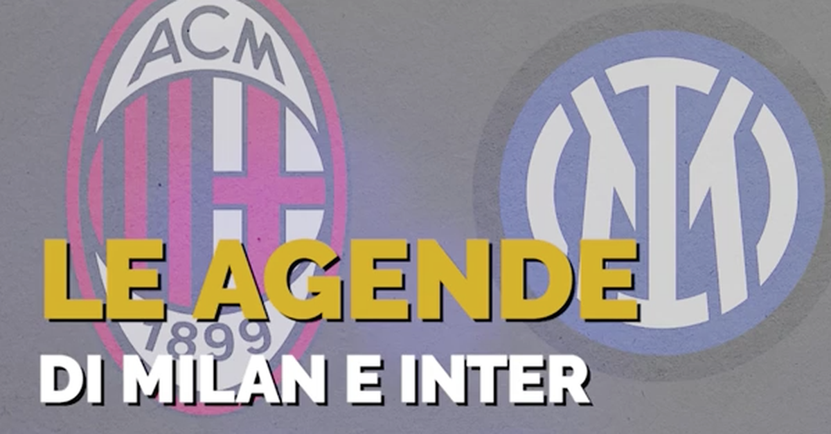 L'Inter per la fuga, il Milan per evitarla: il calendario a confronto