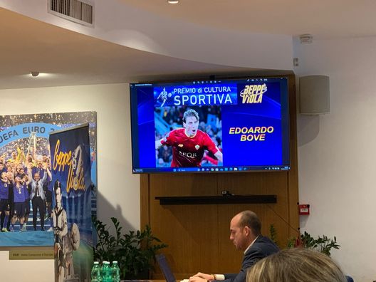 Roma, lunedì 23 ottobre Bove riceverà il Premio Cultura Sportiva “Beppe Viola”- immagine 2