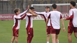 Trigoria, la ripresa dopo il pareggio contro la Lazio – FOTO GALLERY