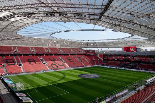 La BayArena, stadio del Bayer Leverkusen (Photo by Pau Barrena/Getty Images) Bayer Leverkusen-Borussia Dortmund, dove vedere la partita in diretta tv e streaming- immagine 4