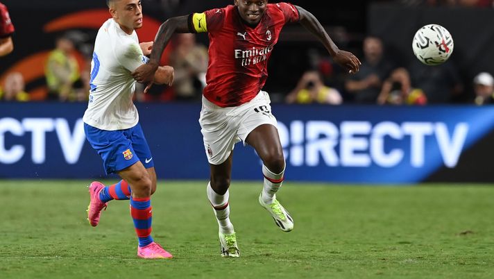 Rafael Leao e Dest in Milan-Barcellona Ac Milan News