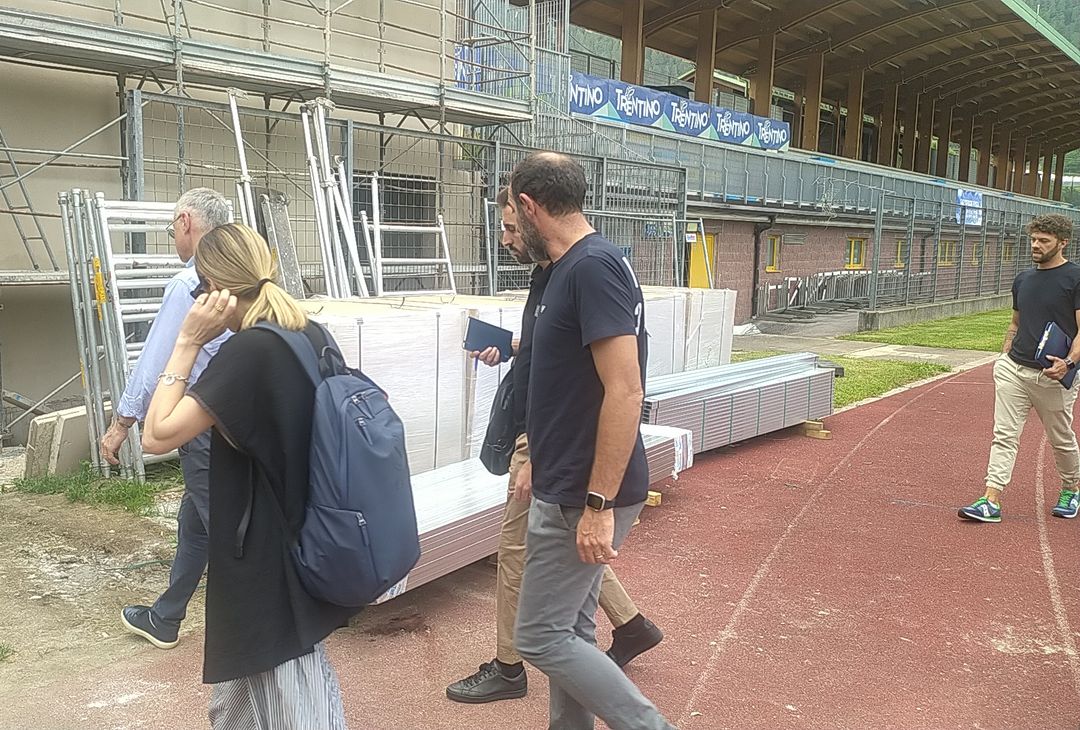 GALLERY Dimaro, sopralluogo di Stellini e dello staff di Conte: tutte le foto - immagine 7