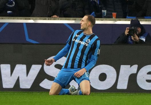 Bruges, Belgio - 12 febbraio 2025: Gustaf Nilsson esulta dopo aver segnato contro l'Atalanta. (Foto di Alex Bierens de Haan/Getty Images) Al via la Jupiler Pro League 25/26: com’è finita la scorsa stagione?- immagine 2