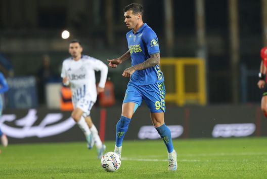 EMPOLI, ITALY - NOVEMBER 4: Pietro Pellegri of Empoli FC in action during the Serie A match between Empoli and Como at Stadio Carlo Castellani on November 4, 2024 in Empoli, Italy. (Photo by Gabriele Maltinti/Getty Images) Serie B: Dalla Vecchia titolare, si rivede Pellegri dopo il lungo infortunio- immagine 2