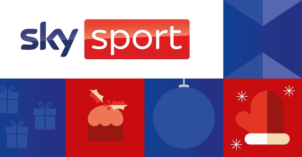 Skysport, la programmazione per le feste di Natale: oltre 1000 ore di live ed eventi speciali