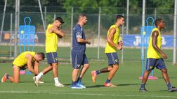 Verona verso la Juve, rifinitura nel pomeriggio