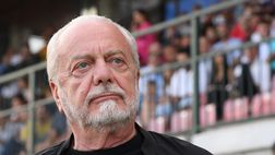 FOTO De Laurentiis, serata in pizzeria con la moglie dopo Napoli-Union