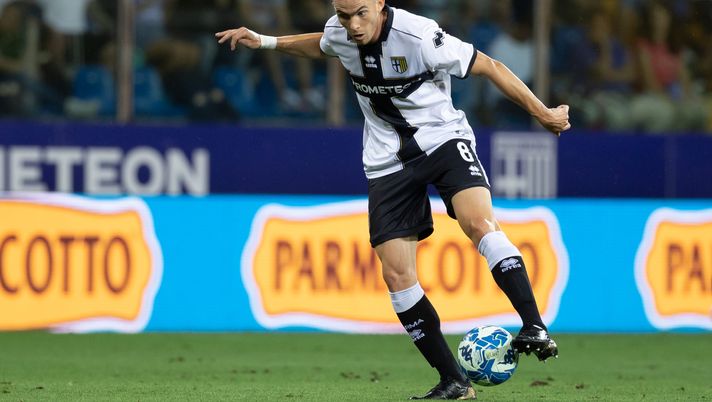 Nahuel Estevez, calciatore del Parma (getty images) Nahuel Estevez, calciatore del Parma (getty images)