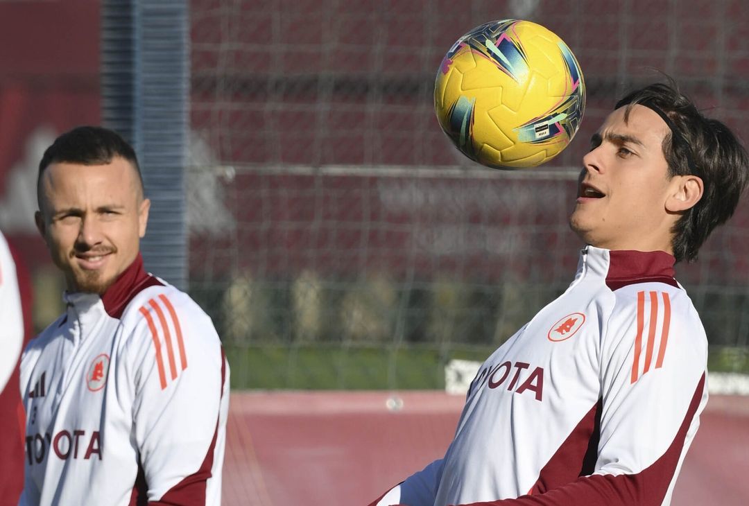 Roma, l’allenamento a due giorni dalla trasferta con il Milan – FOTOGALLERY - immagine 3