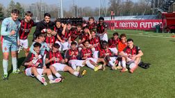 Gli altri derby, Under 16 rossoneri vittoriosi e in testa: domani l’Under 15