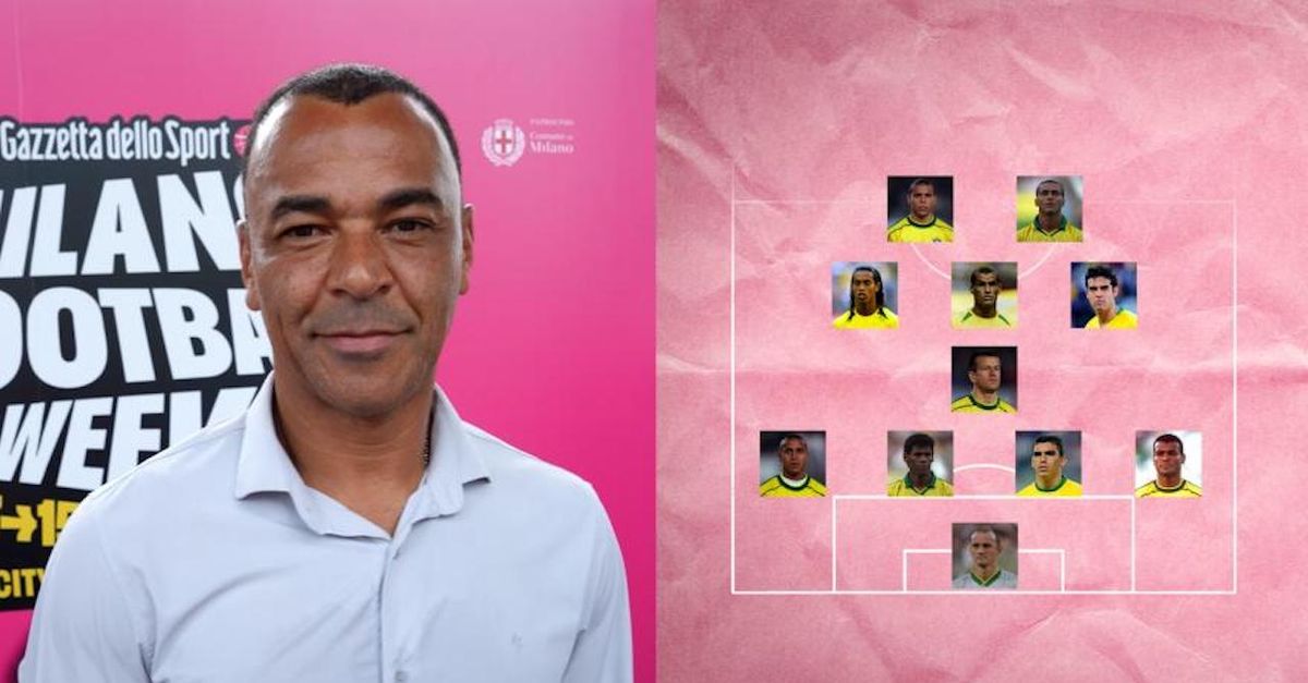 ex milan cafu crea la top 11 del suo brasile attacco atomico video