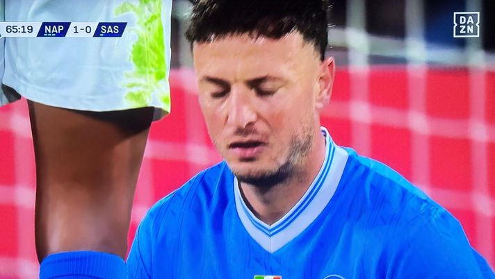 Napoli-Sassuolo, maledizione azzurra: Rrahmani costretto a uscire per infortunio - immagine 1