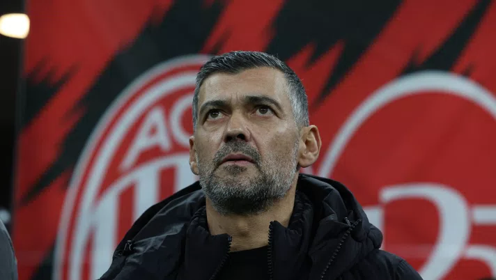 Sergio Conceicao AC Milan Milan-Cagliari 1-1 Serie A 2024-2025