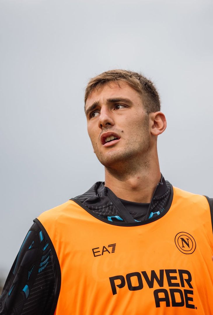 Le foto del riscaldamento degli azzurri prima di Napoli-Catanzaro