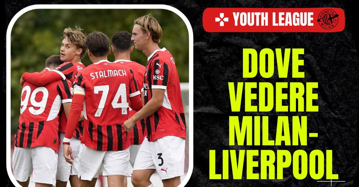 Dove vedere Milan Liverpool di Youth League in tv o diretta streaming