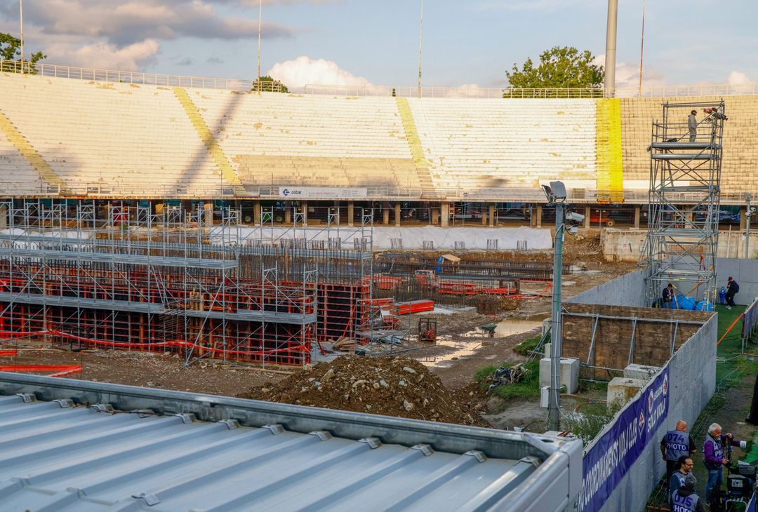 GALLERY VN – Lo stato dei cantieri al Franchi in Curva Fiesole e Maratona - immagine 14