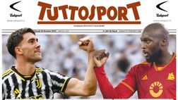 LA PRIMA PAGINA di TUTTOSPORT: “Vlahovic-Lukaku, la resa dei conti”