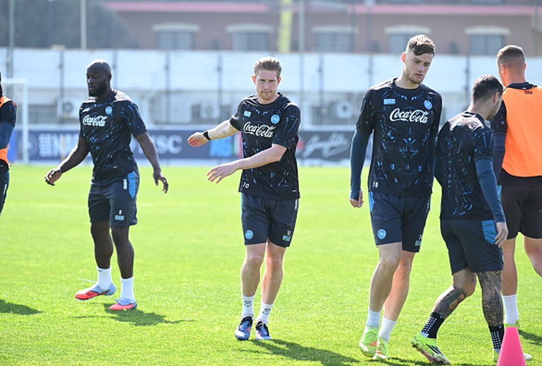 Il Napoli di Antonio Conte torna ad allenarsi mettendo nel mirino la sfida al Lecce in programma sabato prossimo alle 18