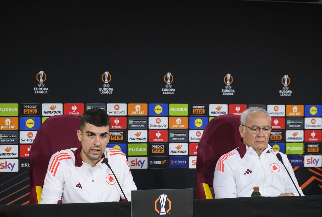 Roma-Porto, la conferenza stampa di Ranieri e Mancini – FOTO GALLERY - immagine 13