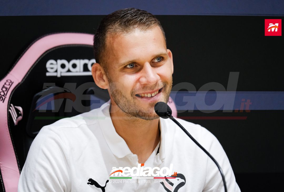 FOTO PALERMO, la presentazione di Alexis Blin in conferenza stampa (Gallery) - immagine 5