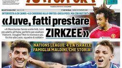 PRIMA PAGINA TUTTOSPORT OGGI: “Bella, Italia!”