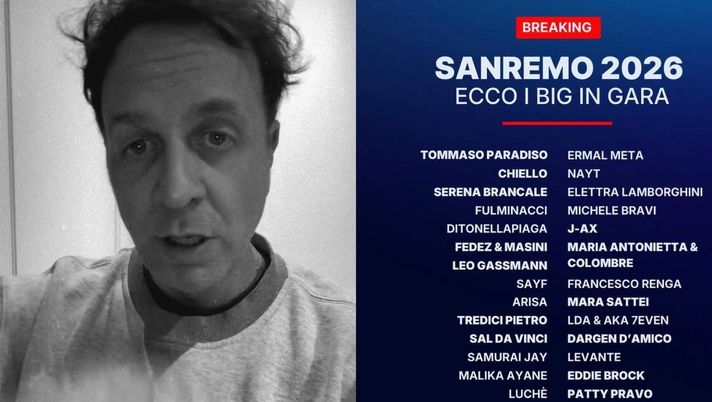 Parpiglia anticipa: “Per una serie di ragionamenti questo Festival di Sanremo lo vincerà…” - immagine 1