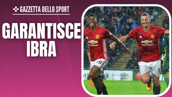 Marcus Rashford Manchester United Calciomercato AC Milan Ibrahimovic