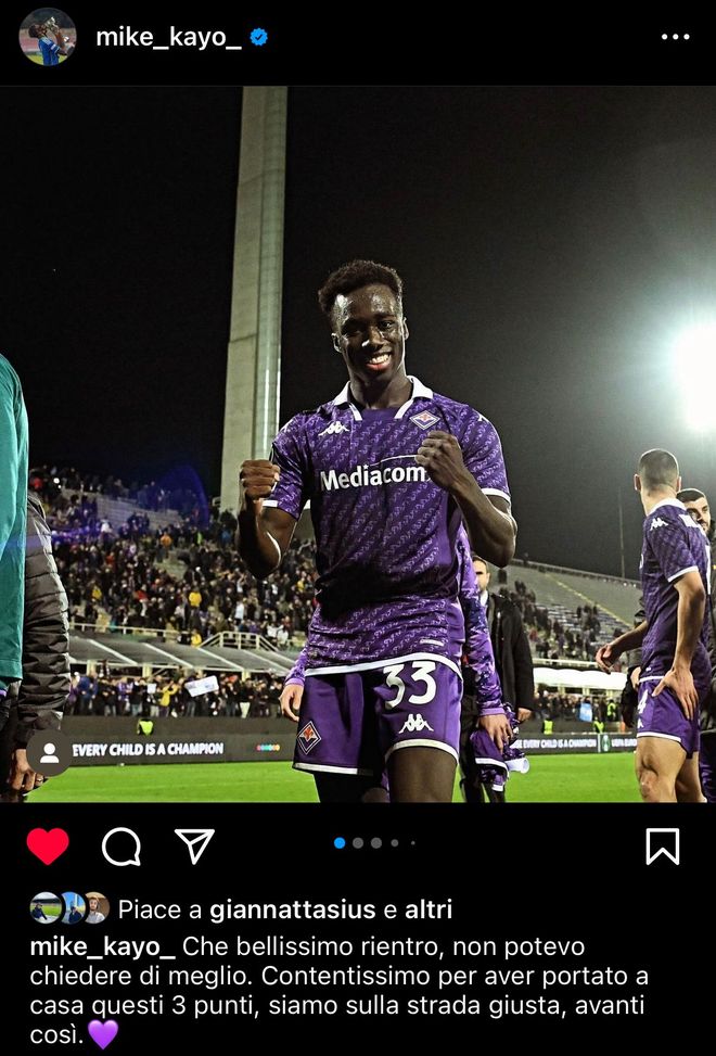 Il treno Kayode: “Contento per il rientro, non potevo chiedere di meglio”- immagine 2