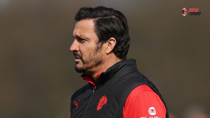 Massimo Oddo, allenatore Milan Futuro