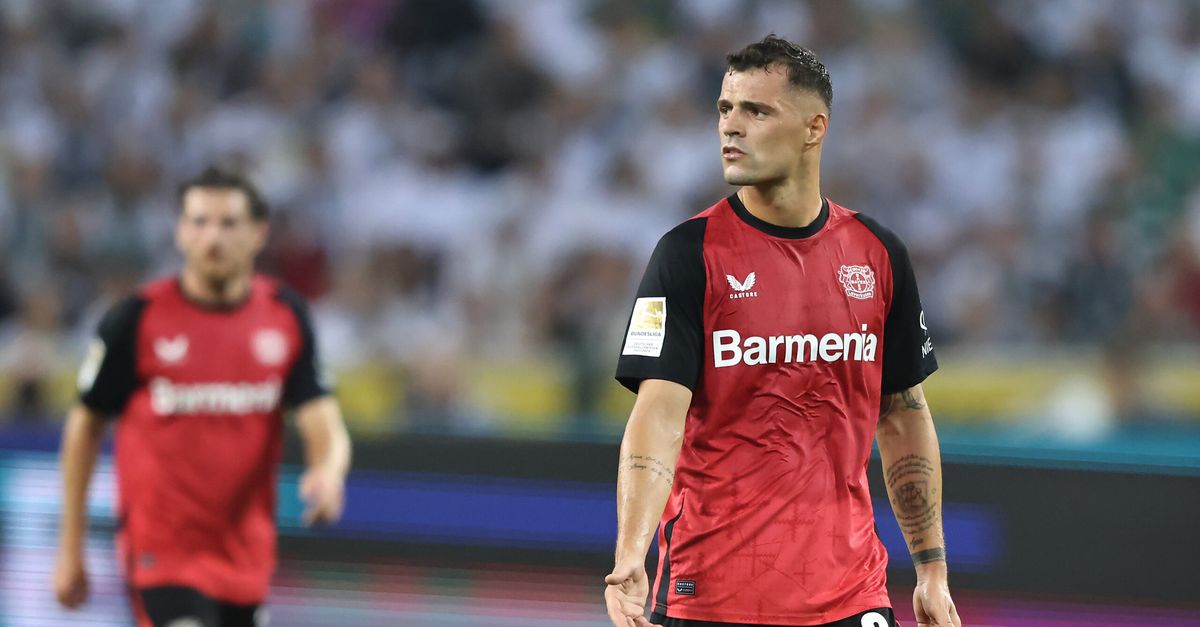 Bayer Leverkusen Milan, Xhaka: “Oggi abbiamo avuto anche fortuna”