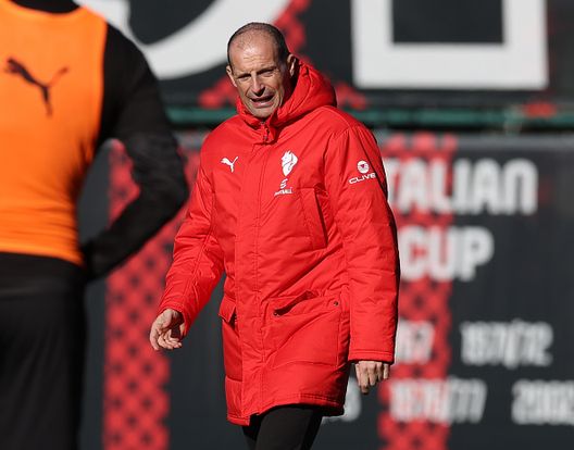 (Photo by Claudio Villa/AC Milan via Getty Images) Lega Serie A, l'allenatore del mese è Allegri: 'Mentalità vincente'