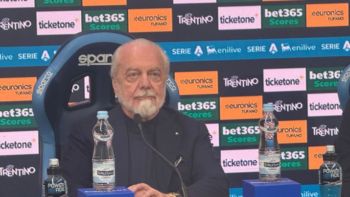 De Laurentiis: “Conte non era più sereno. Napoli è casa sua, gli ho chiesto di restare” - immagine 1
