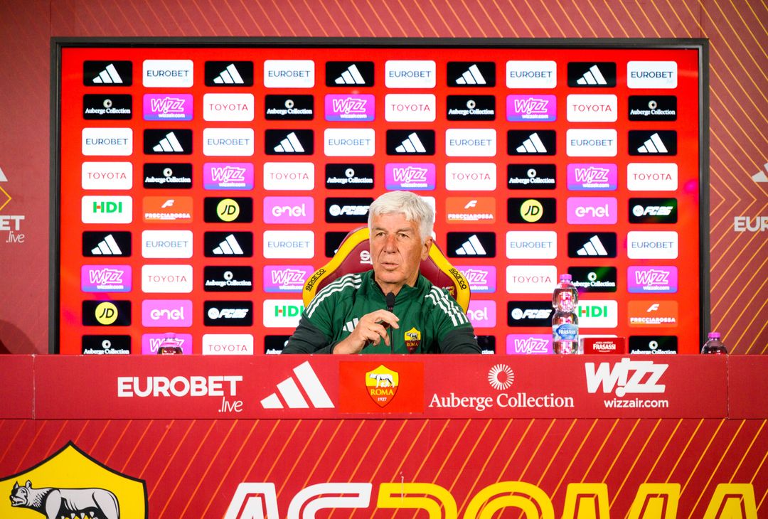 Roma-Fiorentina, la conferenza stampa di Gasperini – FOTOGALLERY - immagine 14