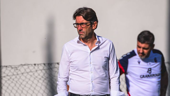 ROME, ITALY - MAY 21: AS Roma coach Federico Guidi during the under 20 championship playoff match between AS Roma v Bologna at Stadio Tre Fontane on May 21, 2026 in Rome, Italy. (Photo by Luciano Rossi/AS Roma via Getty Images) Guidi