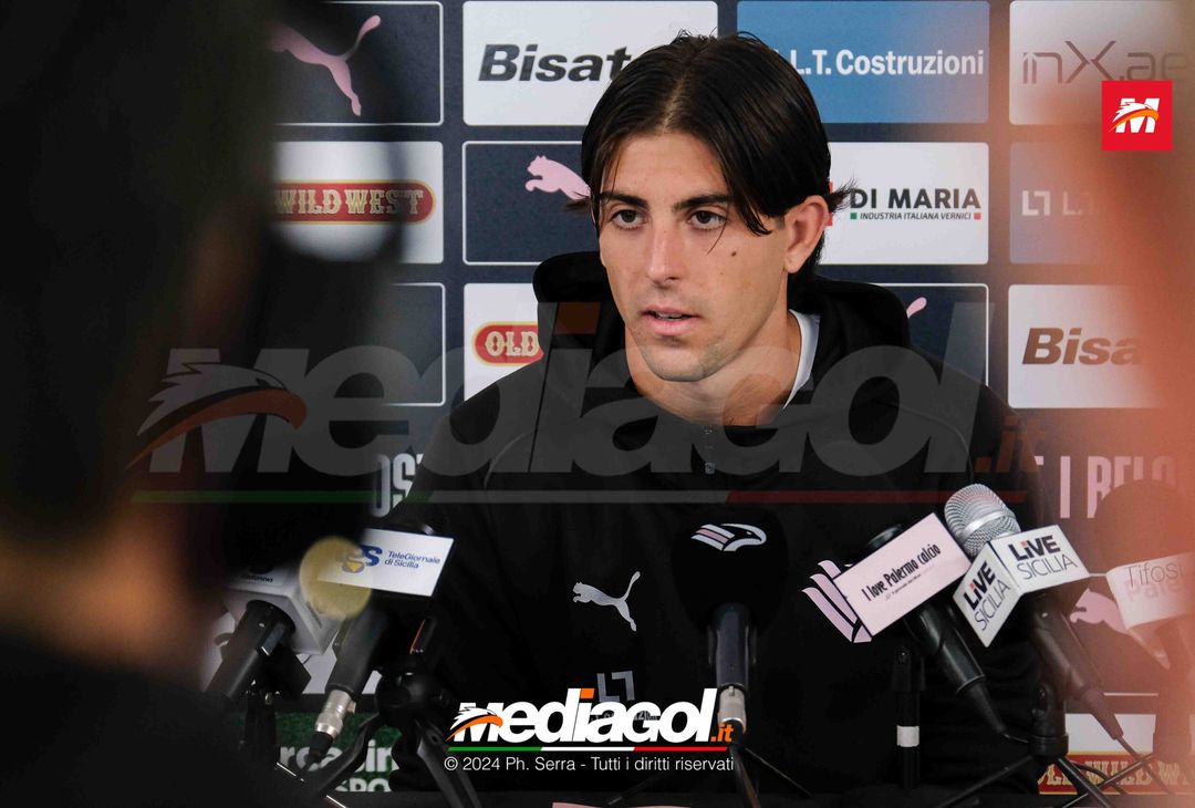 FOTO PALERMO, Filippo Ranocchia in conferenza stampa (Gallery) - immagine 12